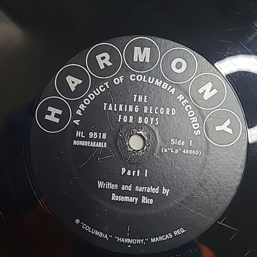 Rosemary Rice – The Talking Record For Boys LP HL 9518 - Picture 4 of 13