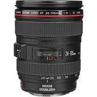 Canon EF 24-105mm f/4L IS USM AutoFocus Wide Angle Telephoto Zoom Lens White Box