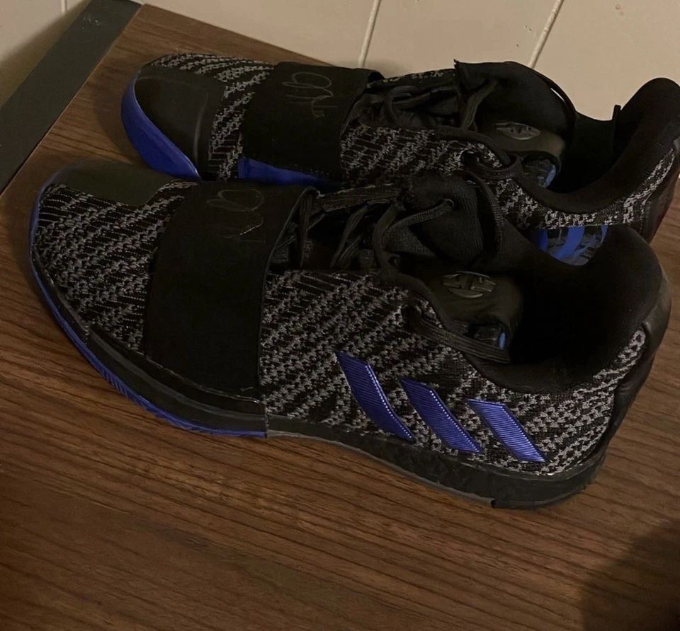 James Harden Vol 3 Black Grey Blue For Sale Size 7.5 In Good Use Only Used Once - Image 2 of 4
