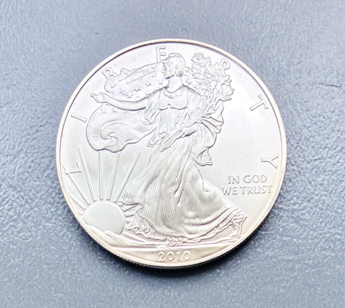 2010 USA Mint American Eagle 99.9% Silver Dollar $1 Coin 1 Troy Oz. Uncirculated
