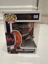 Authentic Funko Pop DJ SONA: Concussive Vinyl Figure League Of Legends # 08