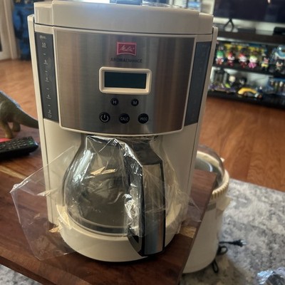 Melitta  Aroma Enhance  10-Cup Drip Coffee Maker with Glass Carafe No Box