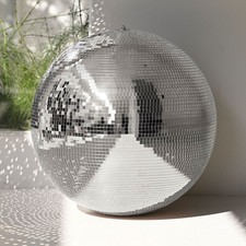 Yescom 24" Large Disco Ball Mirror Big Hanging Glass for Party Events Wedding