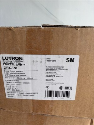 GRX-TVI | Lutron Ten Volt Dimming Interface (0 10 V Control, 100 277 V~ )