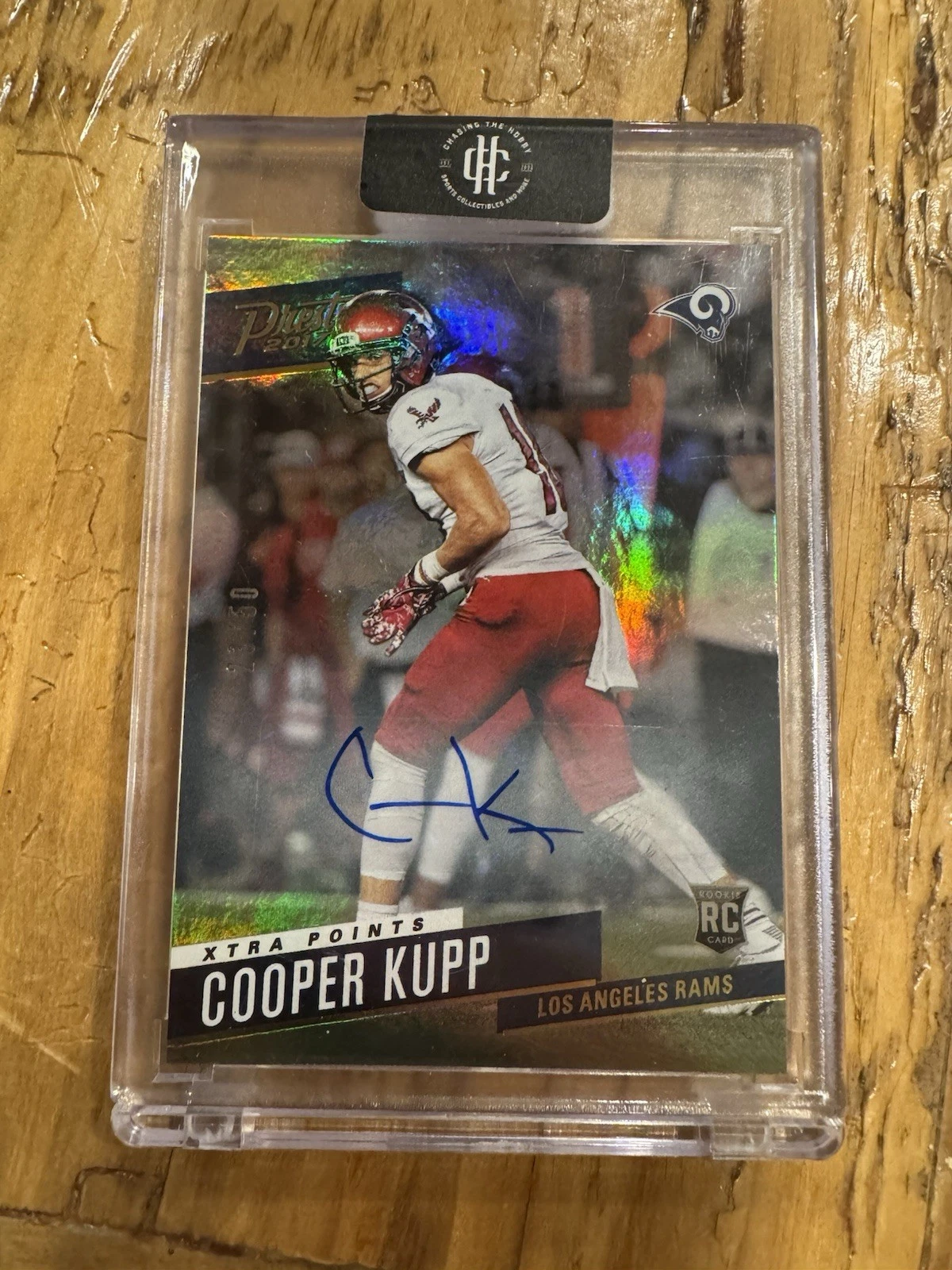 Cooper Kupp Panini Prestige #220 Signature-Gold Xtra Points