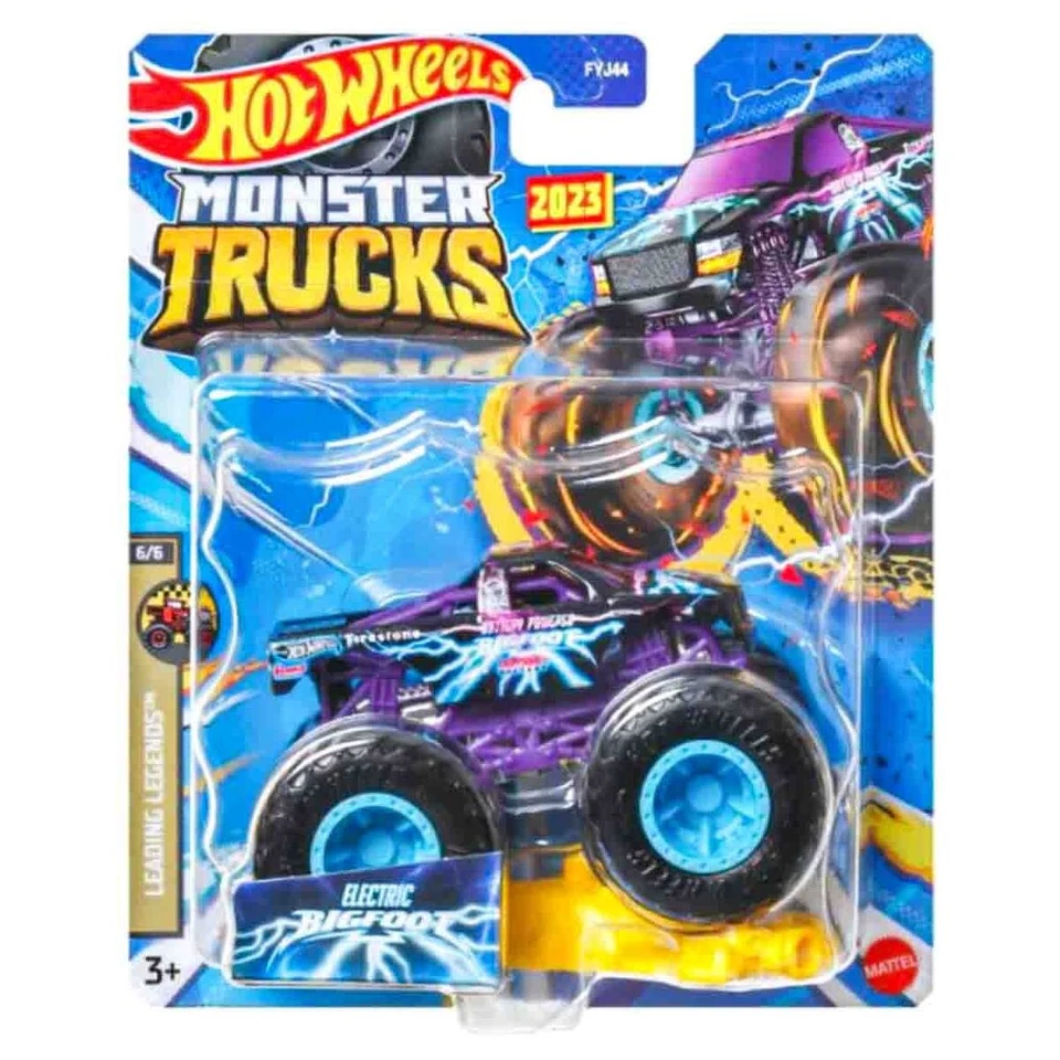 Hot Wheels Monster Trucks 2023 1:64 Scale Diecast Collectible Vehicles