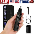 Nose Trimmer Ear and Nose Hair Trimmer Shaver USB Rechargeable with LED Display