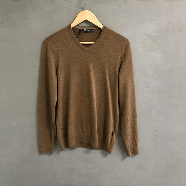 Men Maerz Sweater Wool 36 / S / 44