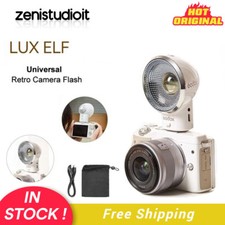US Godox LUX Elf Universal Retro Camera Speedlite Flash Light 350mAh Battery New