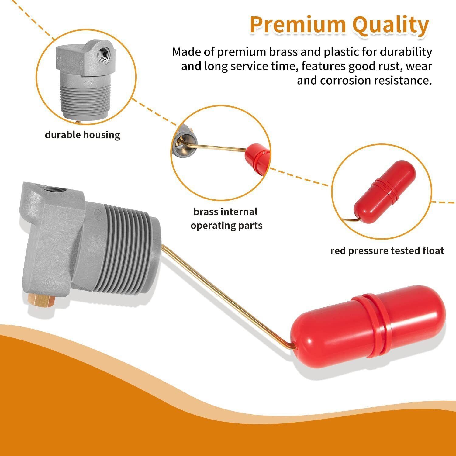 For Johnson Controls F93B-1C 1-1/4 Air Volume Control For Deep Well Applications