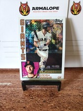 STEVEN DUGGAR 2019 Topps Series 2 Chrome 1984 #T84-36 Silver Pack Card Rookie. rookie card picture