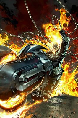 GHOST RIDER #1 KAEL NGU EXCLUSIVE VIRGIN VARIANT LIMITED TO 1000 COPIES MARVEL
