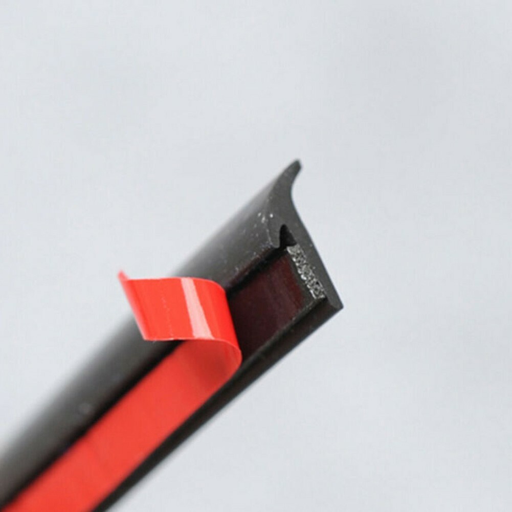 Auto Türdichtung Selbstklebend - EPDM Kantenschutz 15x15mm 8m - D-förmig Universal Für PKW & LKW