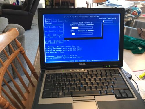 Dell Latitude D630 Laptop Core 2 Duo CPU, New Battery, power pack, carry case. - Picture 1 of 11