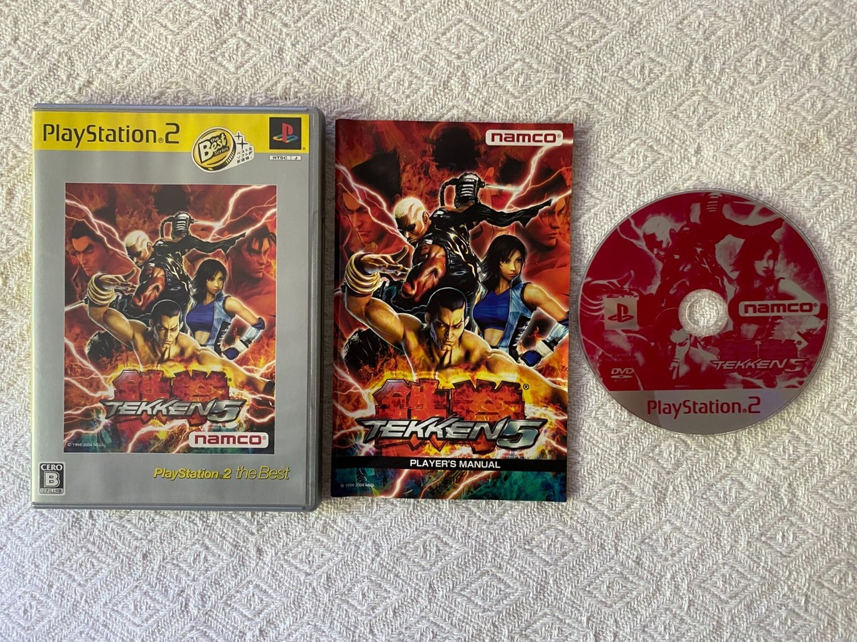 Tekken 5 PS2 SLPS-73223 - NTSC-J Japan VGC - High Quality