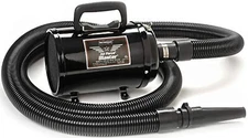 MetroVac 114-141273 Model B-3 Metro Air Force Steel Blaster Pet Dryer, Black