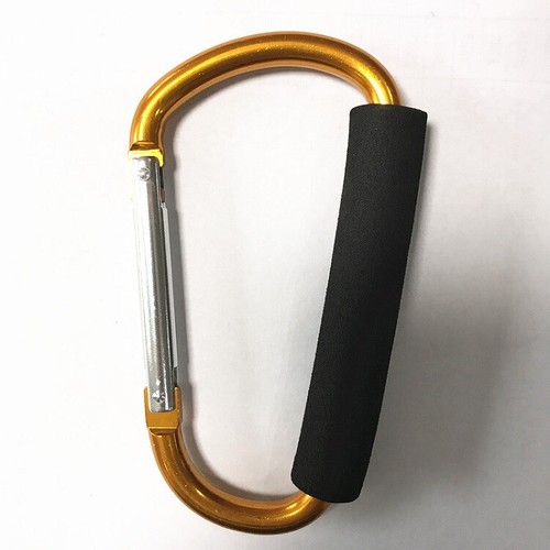 2Pcs Strong Aluminium Generic Pram Pushchair Large Buggy Clips Shopping Bag Hook - Photo 5/9