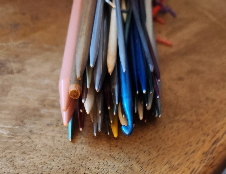 agujas de tejer 66 unidades lote B-5 Foto 3 de 4