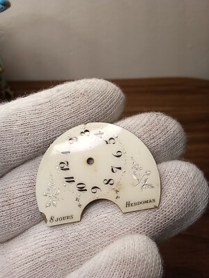 Hebdomas Quadrante Zifferblatt Porzellan 8 Giorni Taschenuhr