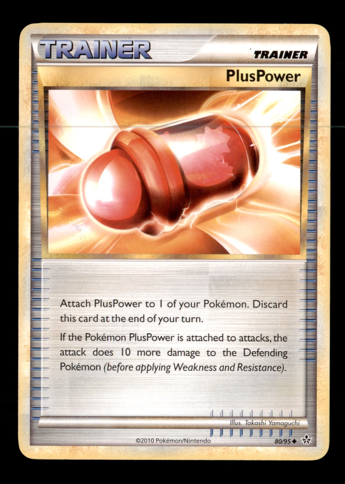 Pokemon Card PlusPower Unleashed 80/95 EXCELLENT Non-Holo Uncommon TCG!!!!!!!!!!