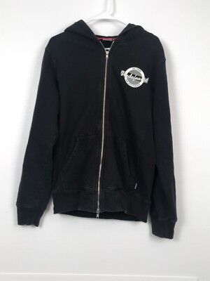 all good undefeated the five strikes black zip up medium Hype Street Wear