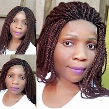 Braided wig..long kinky wig. Pre-order.Get it in 10 days,colors 30 33.16  long.