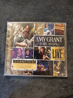 A2-Amy Grant : Time Again Live CD & DVD Every Heartbeat, After the Fire Thy Word