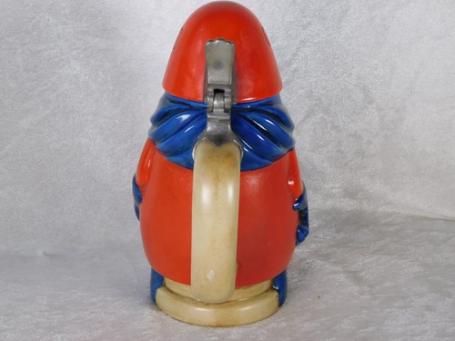 Vintage Originale 1975 CS-1 Bud Man Budweiser Ceramarte Brasile Birra Stein - Foto 6 di 13