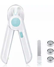 🌟LED Light Pet Nail Clipper & File, Paw Claw Trimmer For Animals, Dogs, Cats