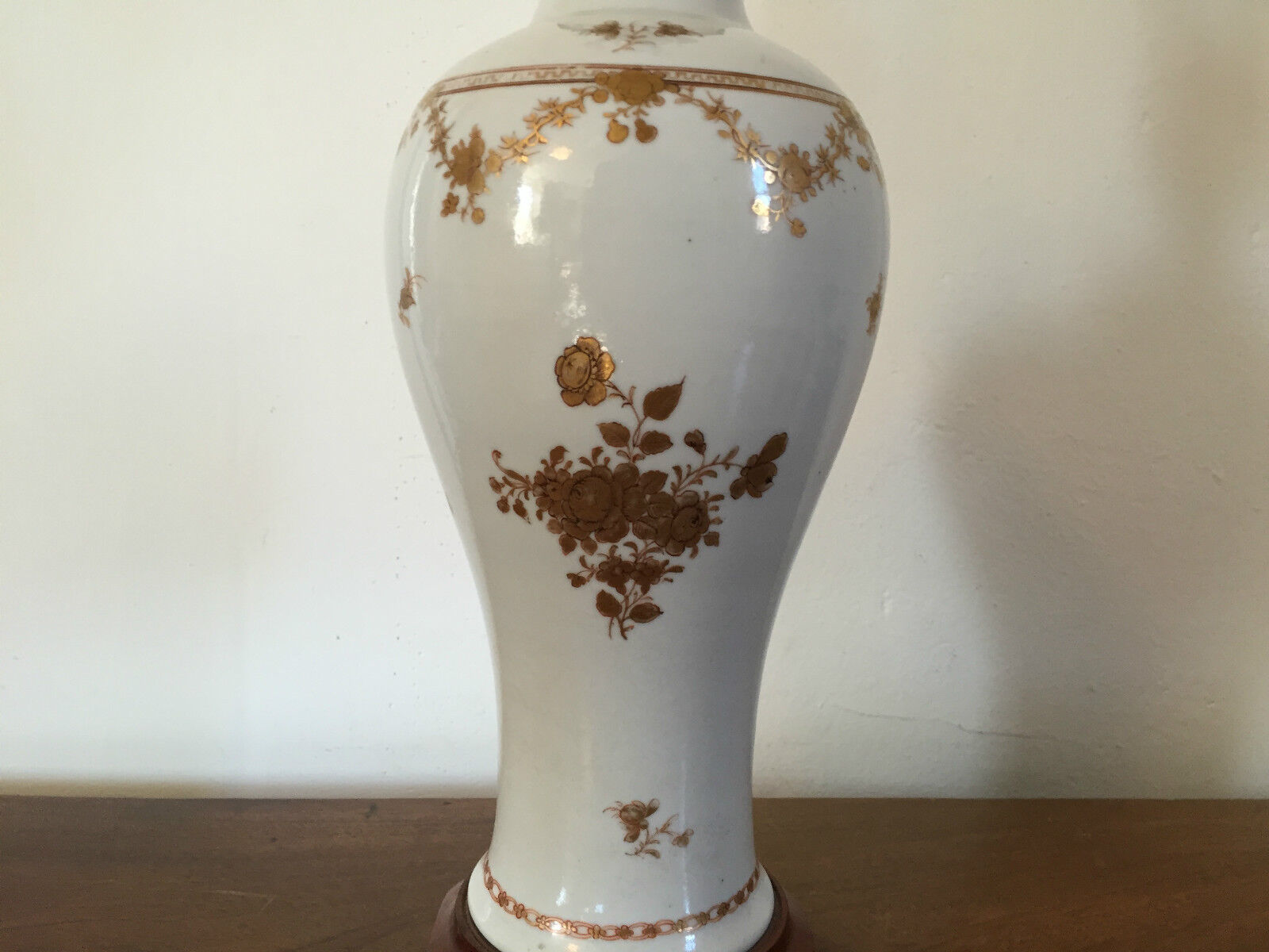 古董中国出口瓷器花瓶作为灯18th 19th 世纪1800 联邦| eBay