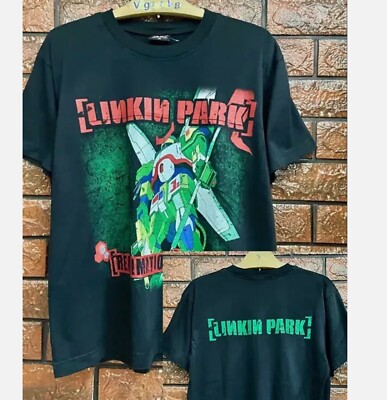 Vintage Linkin Park Reanimation T Shirt Manga Graphic Double Sides