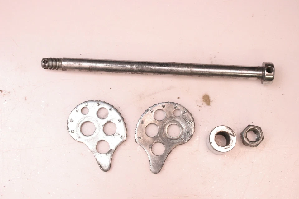 Yamaha Exciter SR185 1981 eje de rueda con extractor de cadena 5H0-25381-00 P2341 Foto 2 de 4