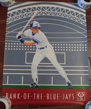 Toronto Blue Jays Skydome CIBC Kelly Gruber Poster