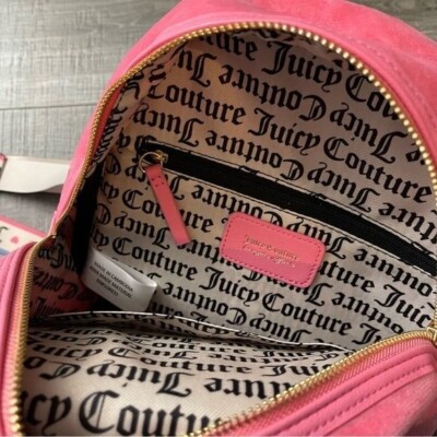 NWT Juicy Couture Pink Lemonade Velour Velvet Big Spender  display picture 1