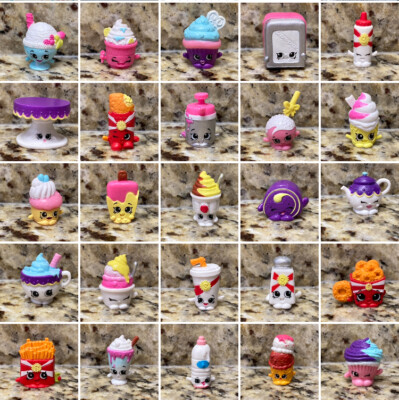 Shopkins Season 3 Food Fair  #FF-001 THRU #FF-036  Preowned Figures You Choose