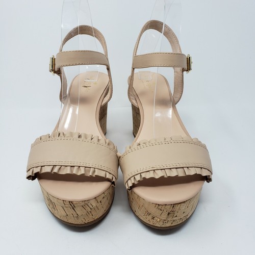 kate spade nude wedges