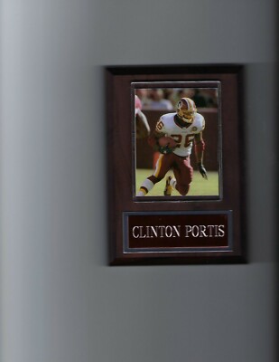 CLINTON PORTIS PLAQUE WASHINGTON REDSKINS FOOTBALL NFL