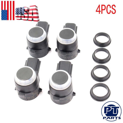 4 Pcs New Bumper Object Sensor Park Assist 1EW63TZZAA For Dodge Jeep Chrysler