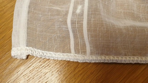 John Lewis MTM W310 x D145cm Lola White Voile Pencil Pleat Curtain - Picture 5 of 6