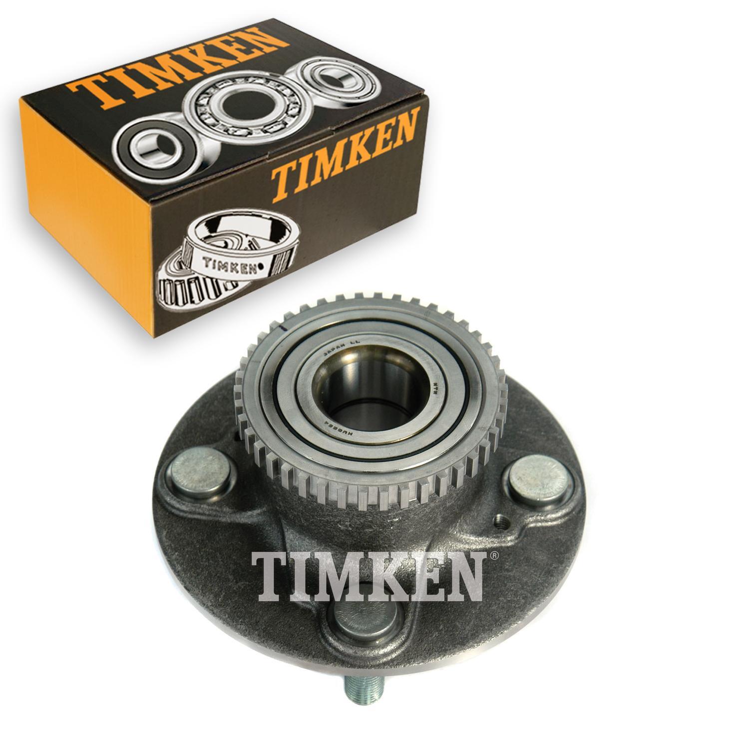 Timken Rear Wheel Bearing and Hub Assembly for 1995-2002 Suzuki Esteem FWD