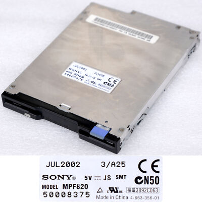 VINTAGE DISKETTENLAUFWERK VON SONY MPF820 FLOPPY DRIVE LAUFWERK 36L8645 M636