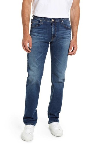 AG Adriano Goldschmied Everett Slim Straight Leg Jeans 33 x 33/7 Years Glenview - Picture 3 of 17