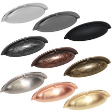 Cup Handles Half Moon Pulls For Kitchen Cabinet Cupboard Handle DecorAndDecor