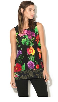      Sale -50% Mega T- Shirt  Desigual neu Schwar, L, sehr süß    