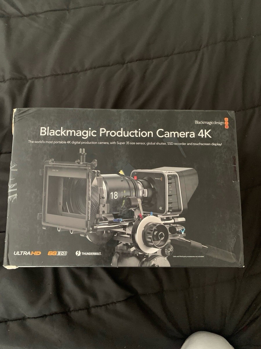 新品未開封 Blackmagic Production Camera 4K black magic production camera 4k | eBay