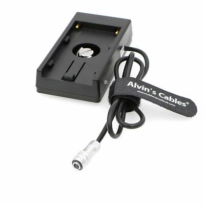 Blackmagic BMPCC 4K NP F970 Battery Power Supply Mount Plate Adapter for Sony