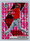 2021 Panini Mosaic #249 Luis Garcia Rookie Pink Camo Washington Nationals