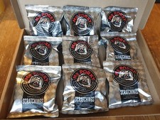 Mr. Porky Original Pork Scratchings 10 Bags Pub Snacks Crackling Rind Bar