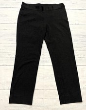 Everlane Slim Fit Cropped Tapered Career Pants Womens Sz 8 Stretch Side Zip