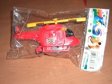 VINTAGE 90'S FRICTION PLASTIC TOY HELICOPTER MIB